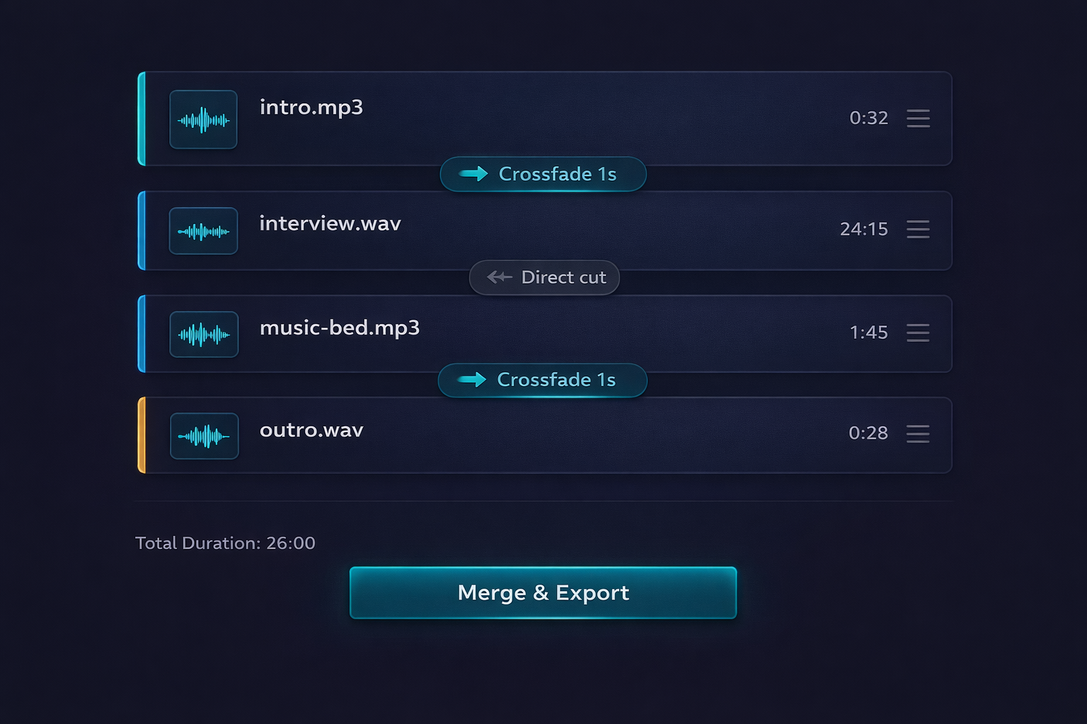 Como Mesclar Áudio Online: Guia Completo para Juntar Múltiplos Arquivos 2026